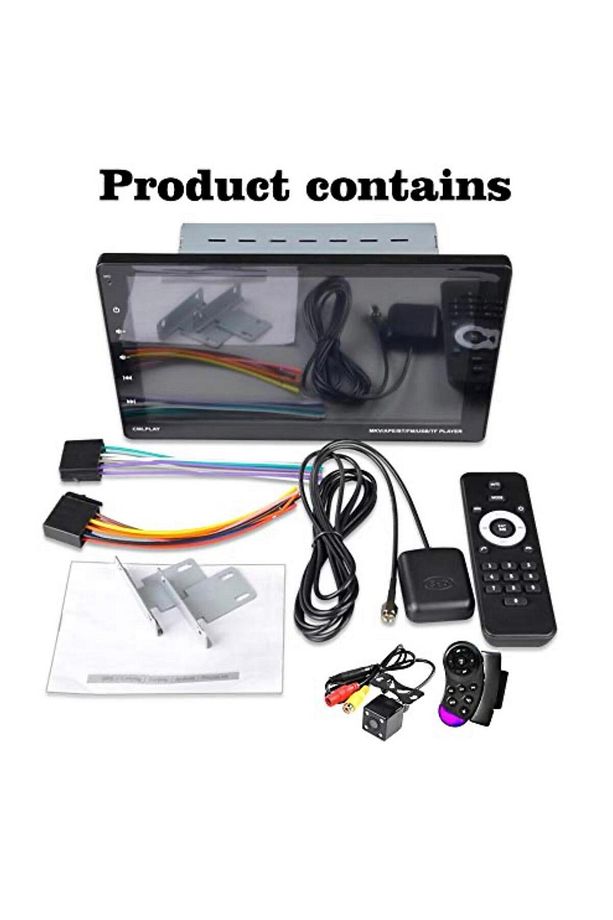 CAR PLAYER ARAÇ MULTİMEDYA 2 RAM 64GB WİFİ GPS CARPLAY ANDROİD 9İNÇ İÇİNDE ÖN ARKA KAMERA MEVCUTTUR - 1