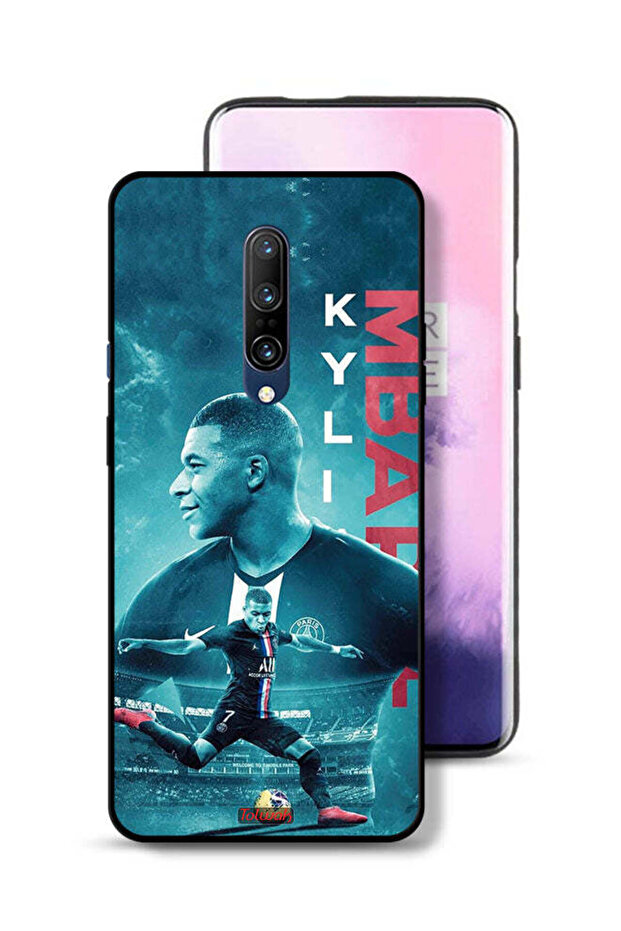 غطاء حماية لهاتف OnePlus 7 Pro بطبعة ملصق مبابي