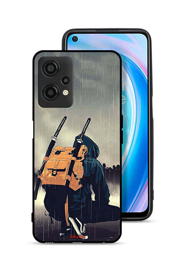 غطاء حماية لهاتف OnePlus Nord CE 2 Lite 5G برسومات سيف ساموراي الرقمية