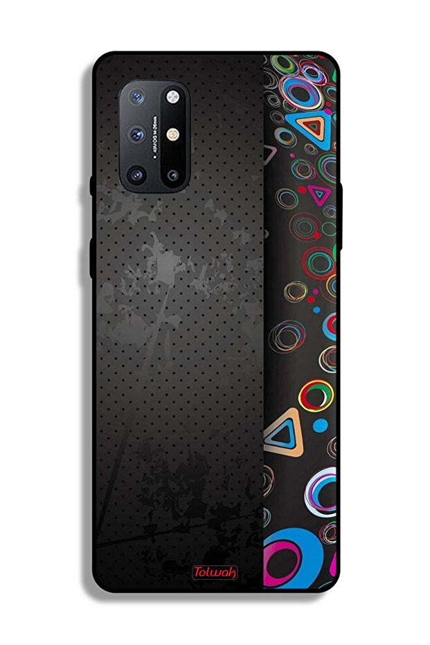 غطاء حماية بنمط لهاتف OnePlus 8T Plus 5G - 2