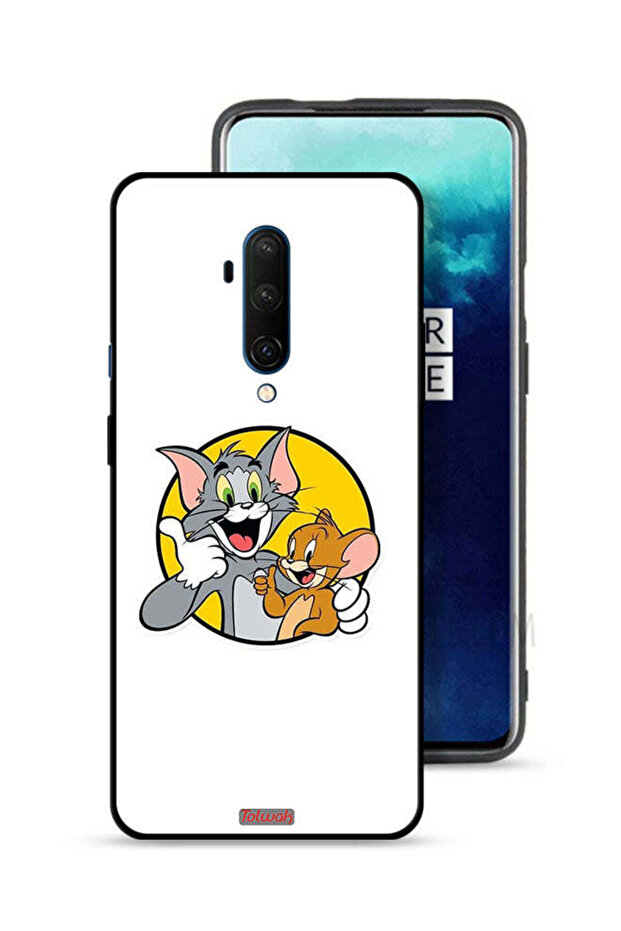 غطاء حماية لهاتف OnePlus 7T Pro بتصميم توم وجيري