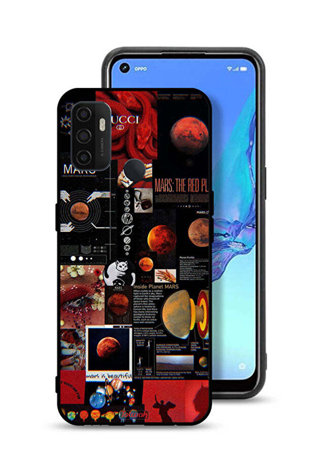 غطاء حماية لهاتف Oppo A32 - مارس آرت