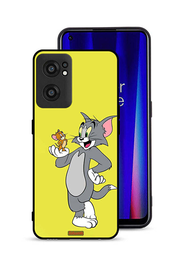غطاء حماية لهاتف OnePlus Nord CE 2 5G بتصميم توم وجيري