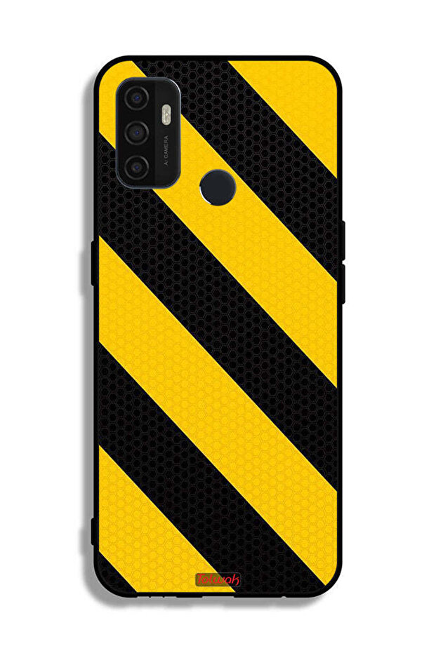 غطاء حماية لهاتف Oppo A32 بنمط منقط - 2