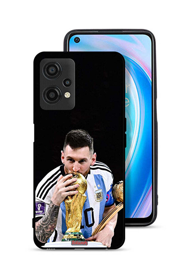 غطاء حماية لهاتف OnePlus Nord CE 2 Lite 5G بتصميم ميسي