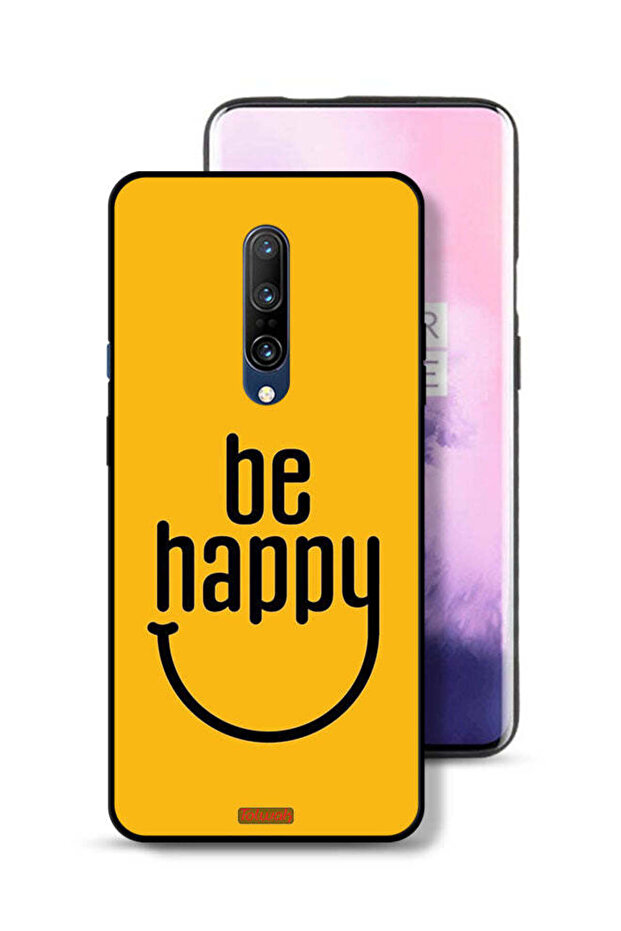 OnePlus 7 Pro Protective Case Cover Be Happy
