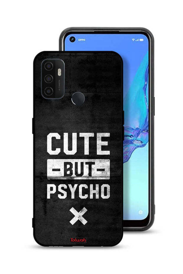 Oppo A33 (2020) Protective Case Cover Cute But Psycho