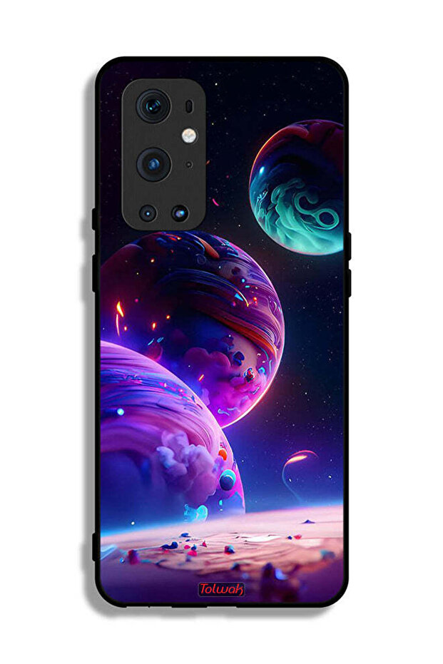 غطاء حماية لهاتف OnePlus 9 Pro 5G بنمط كوكبي - 2