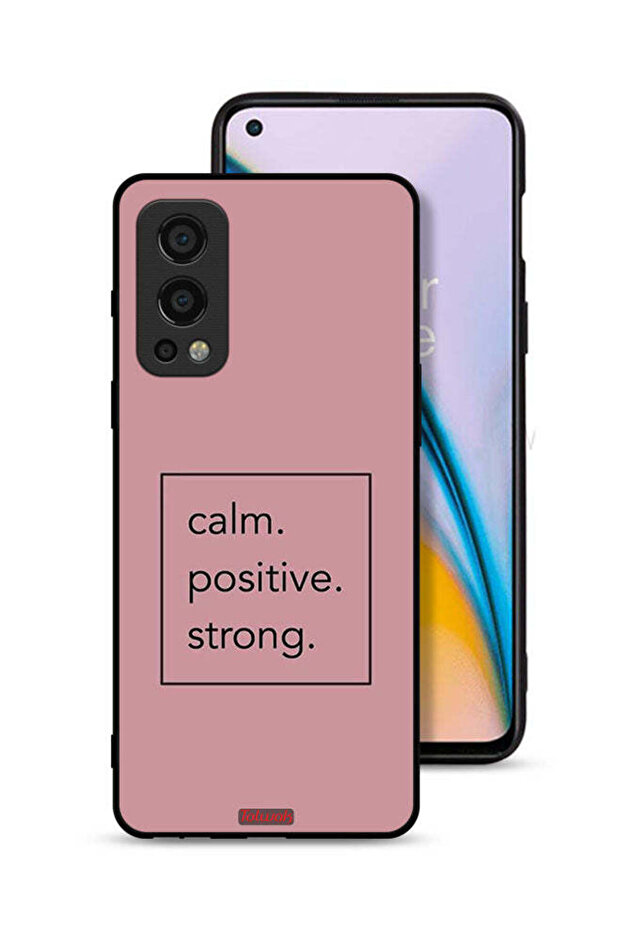 OnePlus Nord 2 5G Protective Case Cover Calm Positive Strong