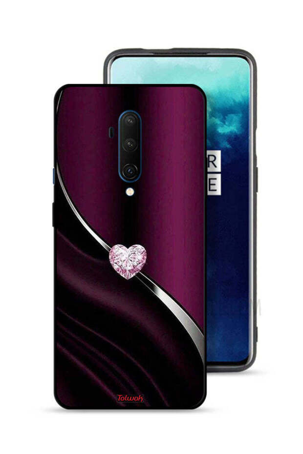OnePlus 7T Pro Protective Case Cover Diamond Heart