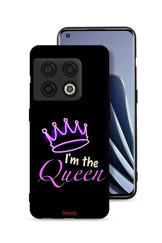 غطاء حماية لهاتف OnePlus 10 Pro 5G أنا الملكة