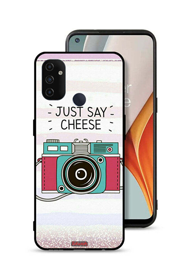 غطاء حماية OnePlus Nord N100 بتصميم Just Say Cheese