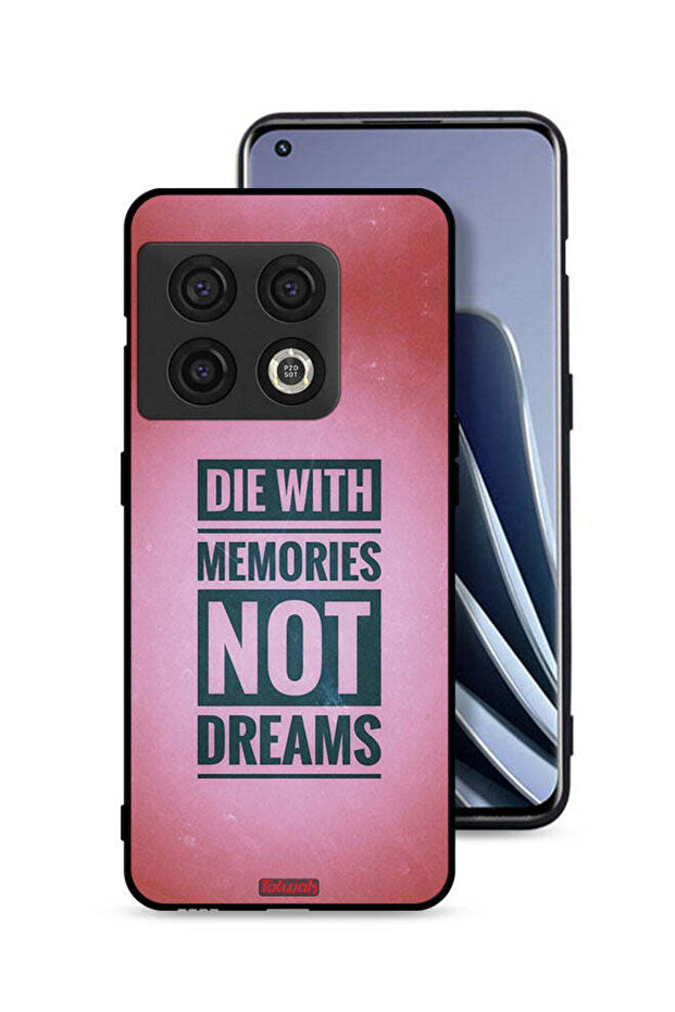 غطاء حماية لهاتف OnePlus 10 Pro 5G بنقشة ذكريات وليس أحلام