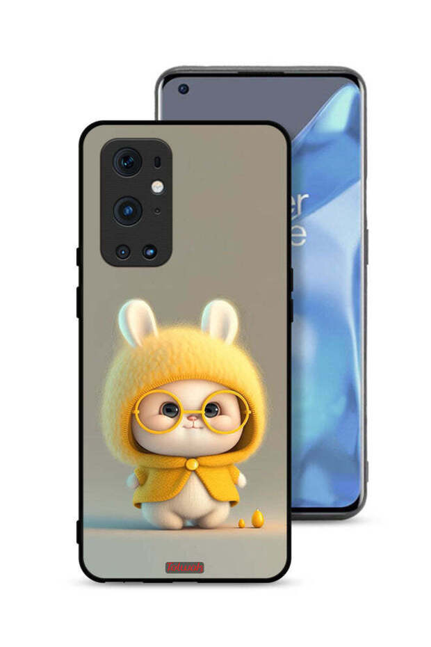 غطاء حماية لهاتف OnePlus 9 Pro 5G بتصميم أرنب صغير
