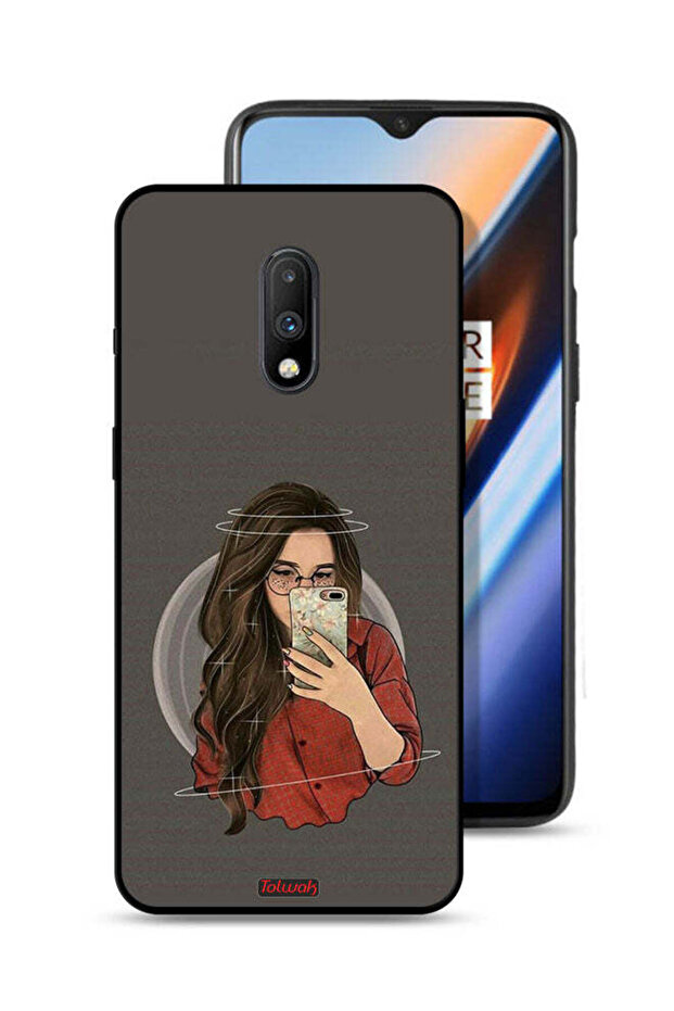 غطاء حماية لهاتف OnePlus 7 لالتقاط صور سيلفي