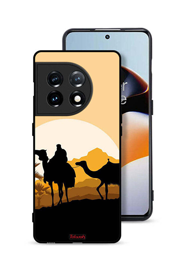 غطاء حماية لهاتف OnePlus 11 5G برسومات جمال في الصحراء