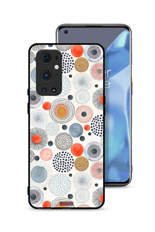 غطاء حماية لهاتف OnePlus 9 Pro 5G بنقشة زهور قطنية