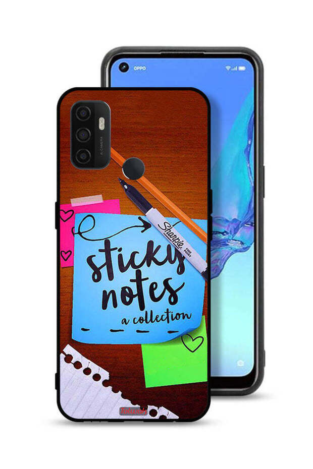 Oppo A11s Protective Case Cover Sticky Notes