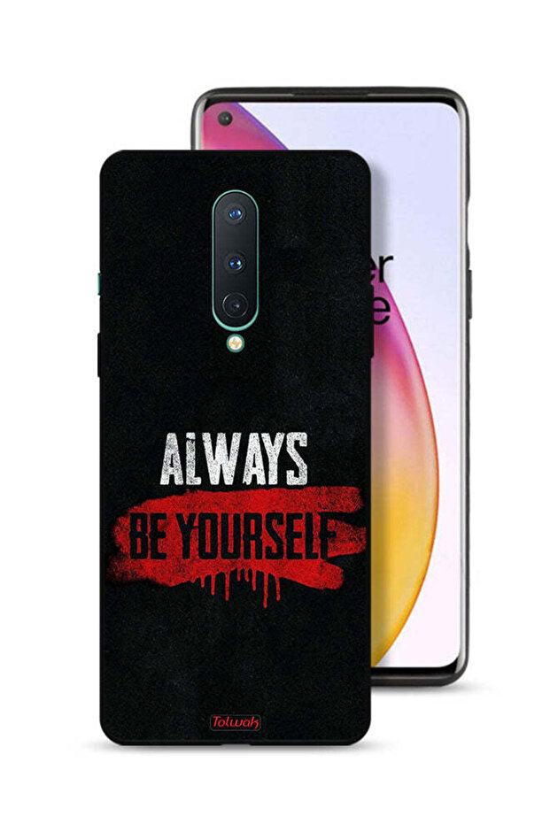 غطاء حماية لهاتف OnePlus 8 كن دائمًا على طبيعتك