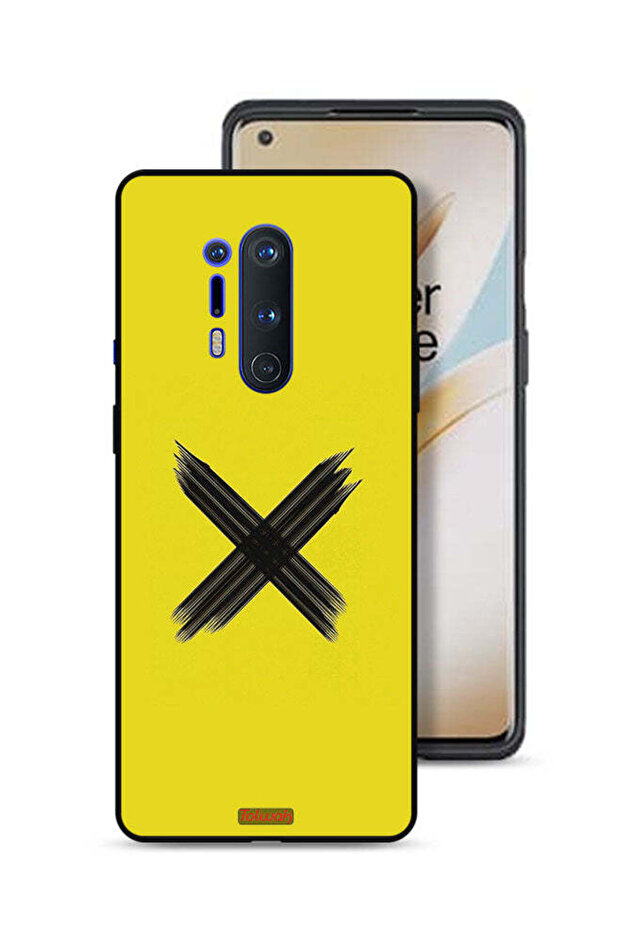 غطاء حماية لهاتف OnePlus 8 Pro بنمط X - 1