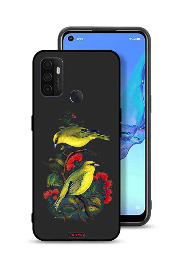 غطاء حماية لهاتف Oppo A11s بنقشة طيور