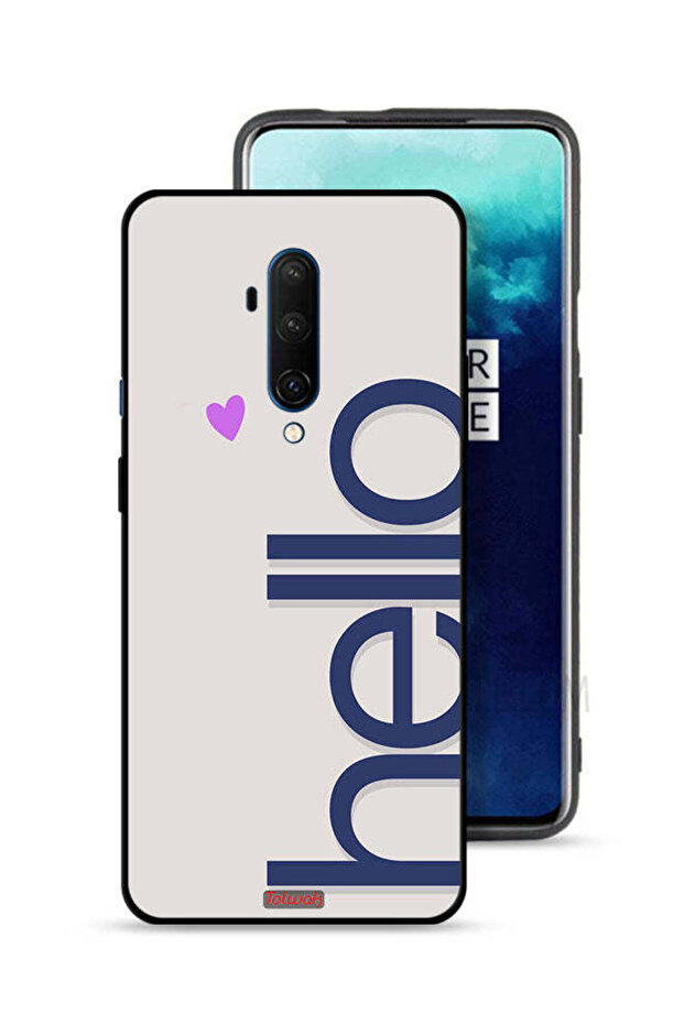 OnePlus 7T Pro Protective Case Cover Hello