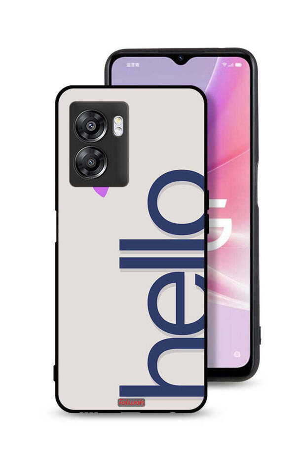 Oppo A57 5G Protective Case Cover Hello