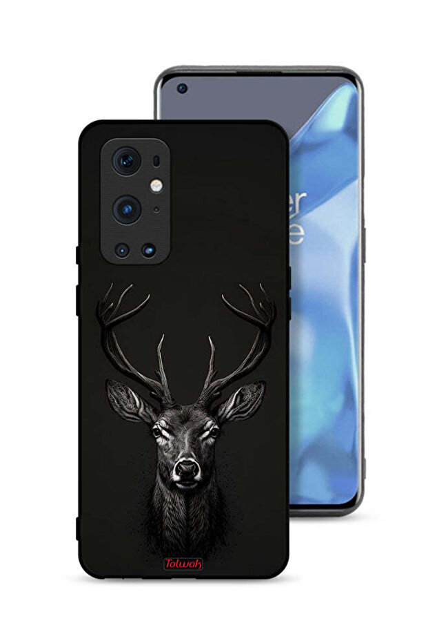 غطاء حماية لهاتف OnePlus 9 Pro 5G برسومات غزال رقمية