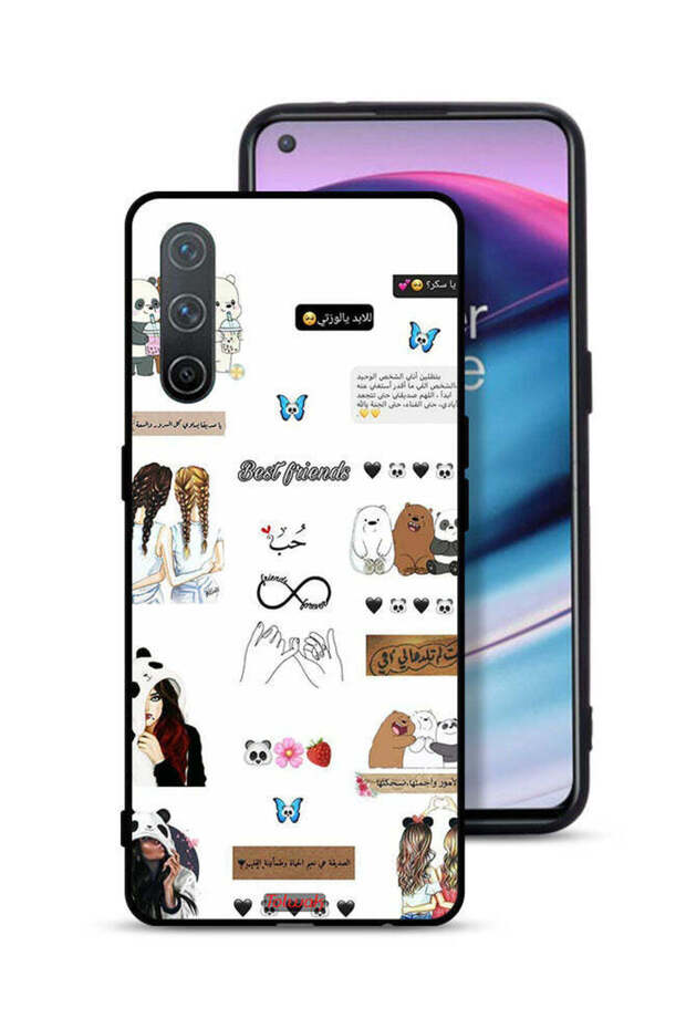 OnePlus Nord CE 5G Protective Case Cover Arabic Quotes And Stickers