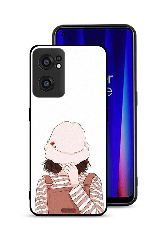 غطاء حماية لهاتف OnePlus Nord CE 2 5G مع غطاء للوجه من القبعة