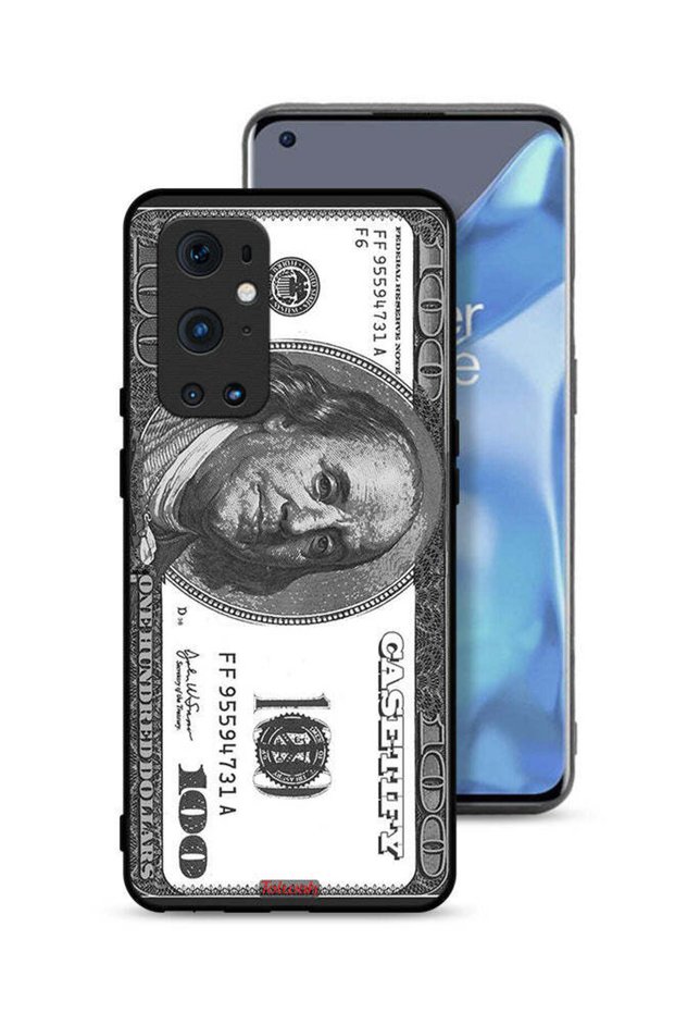 غطاء حماية لهاتف OnePlus 9 Pro 5G بنقشة الدولار