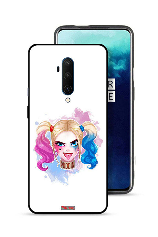 غطاء حماية لهاتف OnePlus 7T Pro برسومات هارلي كوين