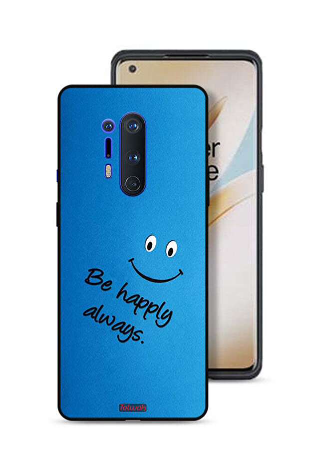 غطاء حماية لهاتف OnePlus 8 Pro كن سعيدًا دائمًا