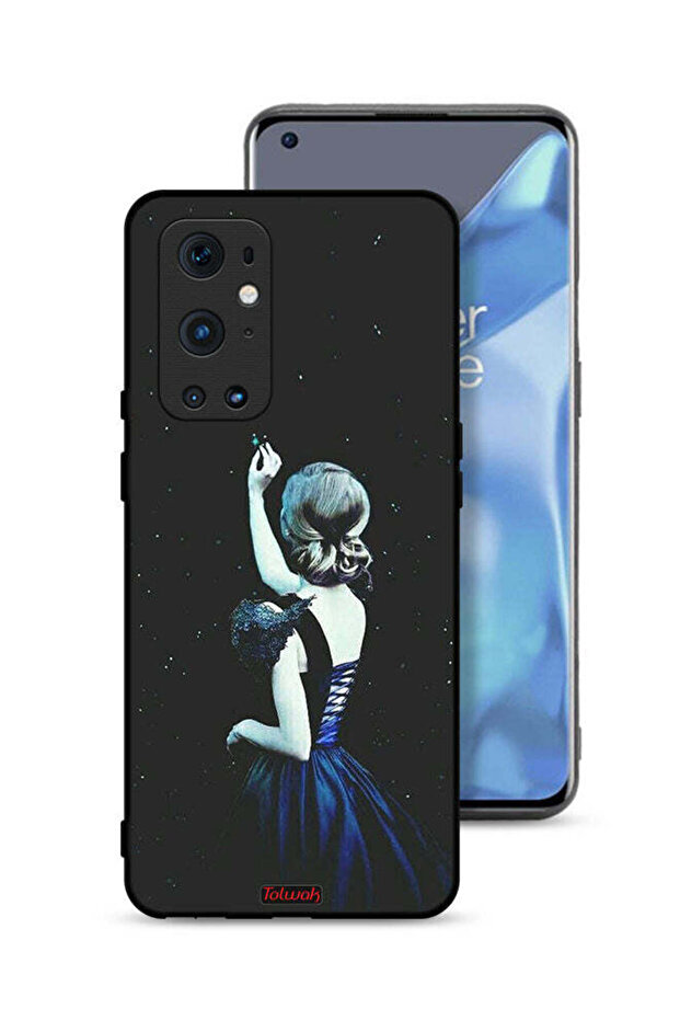 غطاء حماية لهاتف OnePlus 9 Pro 5G بطبعة نجمة مؤثرة