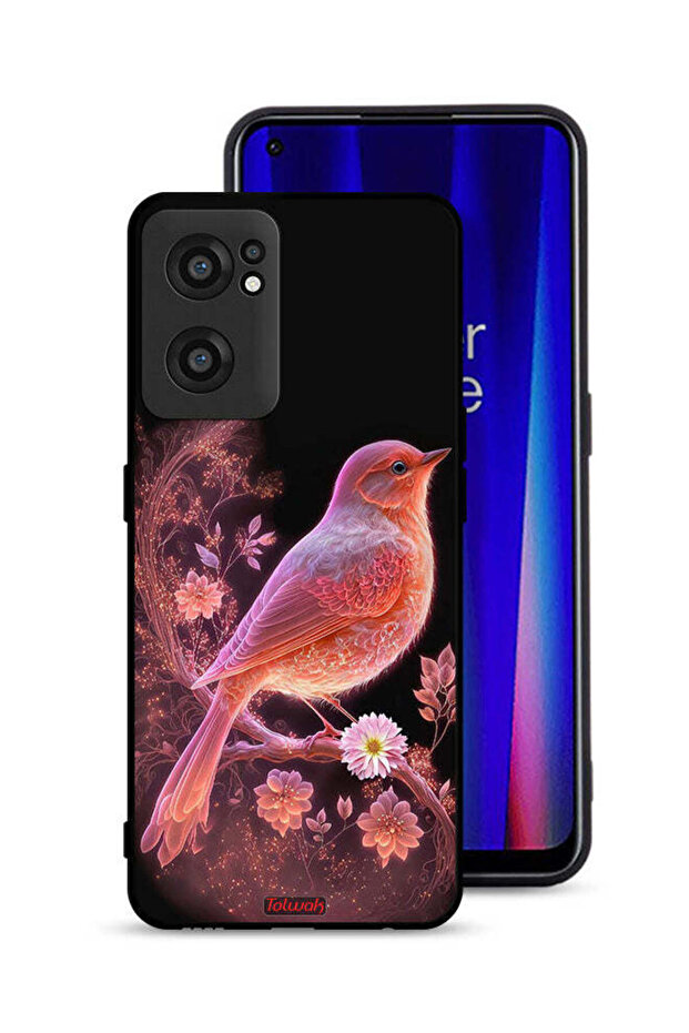 غطاء حماية لهاتف OnePlus Nord CE 2 5G برسومات طيور لطيفة