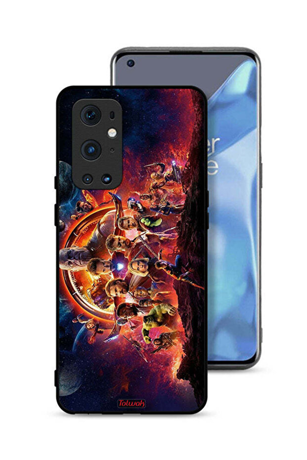 غطاء حماية لهاتف OnePlus 9 Pro 5G بتصميم Avengers