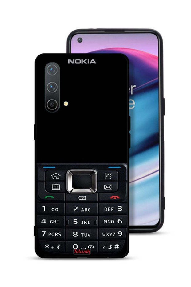 غطاء حماية لهاتف OnePlus Nord CE 5G بنمط هاتف قديم