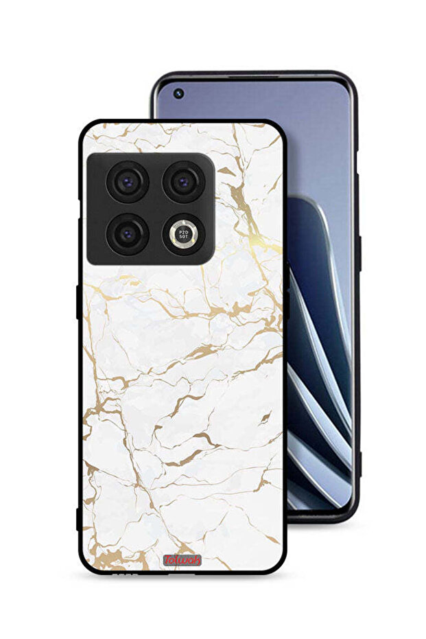 غطاء حماية لهاتف OnePlus 10 Pro 5G بنمط رخامي
