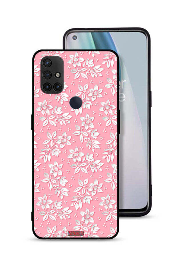 غطاء حماية لهاتف OnePlus Nord N10 5G بنمط خلفية زهور