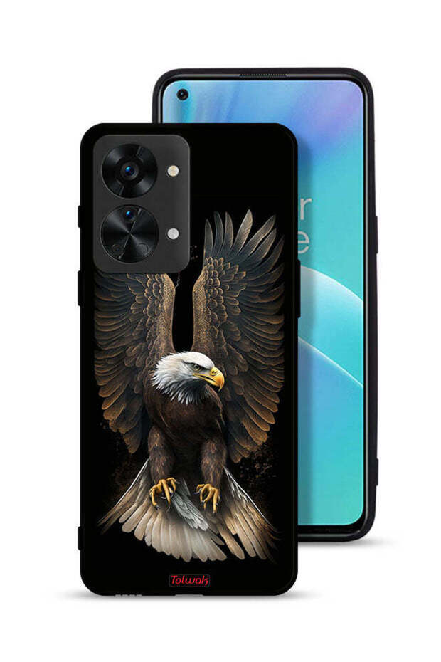 غطاء حماية لهاتف OnePlus Nord 2T 5G بأجنحة نسر منتشرة