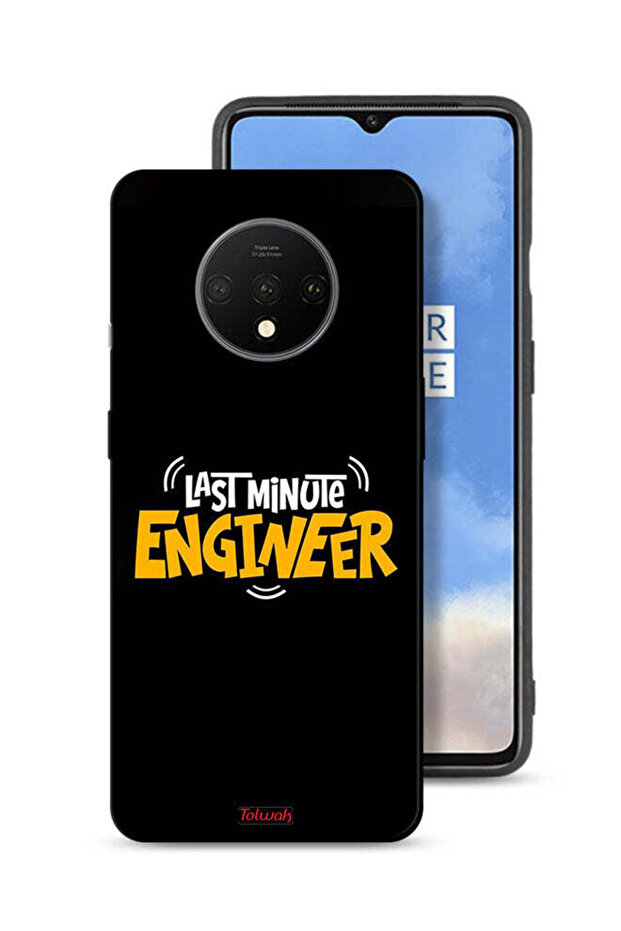 OnePlus 7T Protective Case Cover Last Minute Engineer