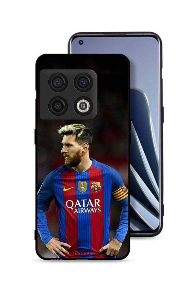غطاء حماية لهاتف OnePlus 10 Pro 5G ميسي برشلونة