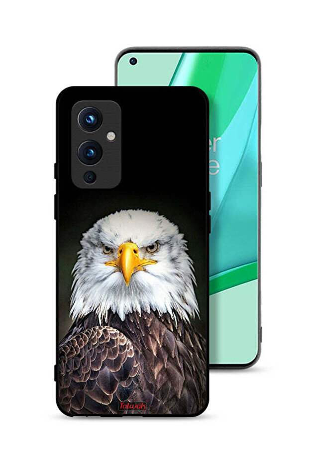 غطاء حماية لهاتف OnePlus 9 5G بتصميم النسر