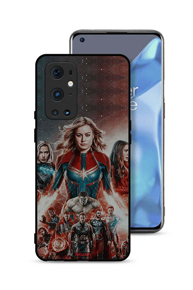 غطاء حماية لهاتف OnePlus 9 Pro 5G بتصميم Avengers
