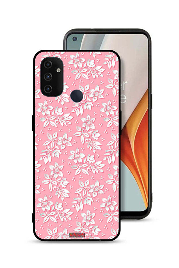 غطاء حماية لهاتف OnePlus Nord N100 بنمط خلفية زهور