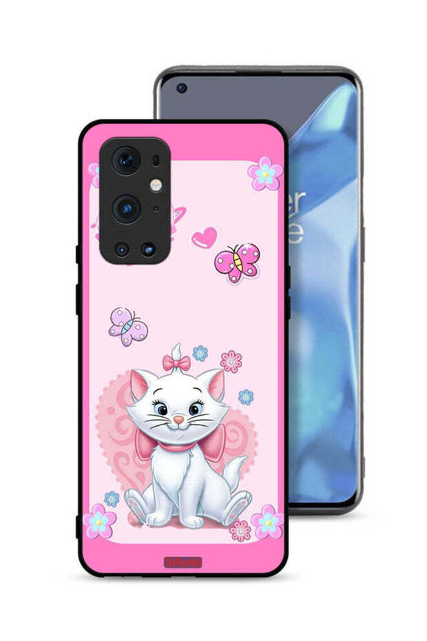 غطاء حماية لهاتف OnePlus 9 Pro 5G، قطة لطيفة