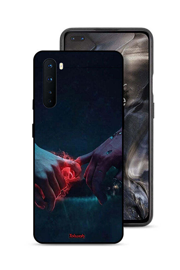 غطاء حماية لهاتف OnePlus Nord بتصميم "أيدي محترقة"