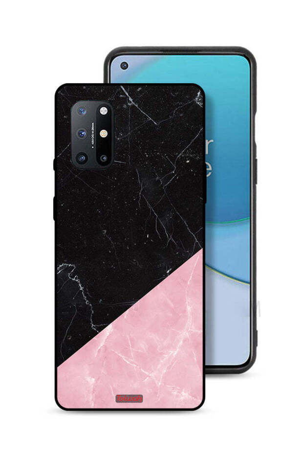 غطاء حماية لهاتف OnePlus 8T Plus 5G بنمط رخامي - 1