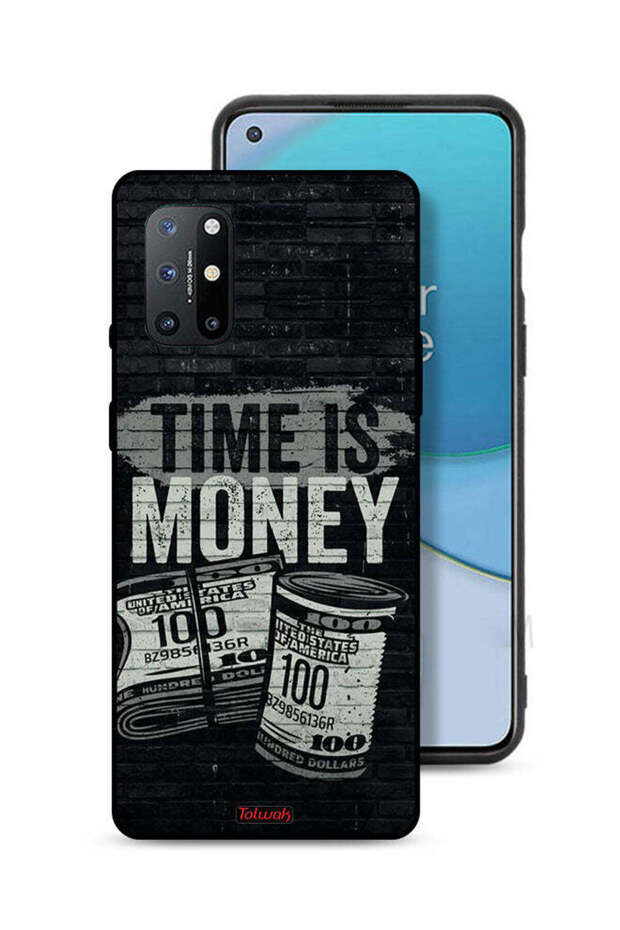 غطاء حماية لهاتف OnePlus 8T Plus 5G - الوقت هو المال