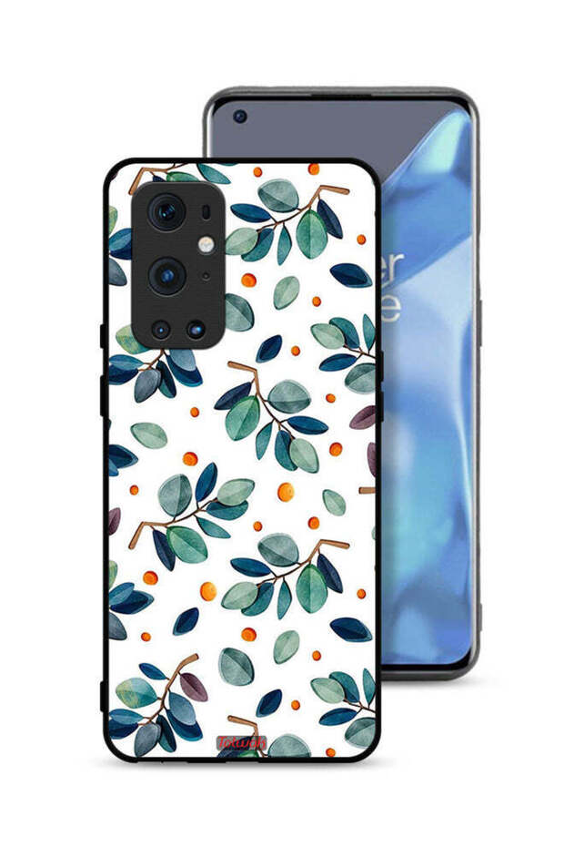 غطاء حماية لهاتف OnePlus 9 Pro 5G بأوراق الشجر